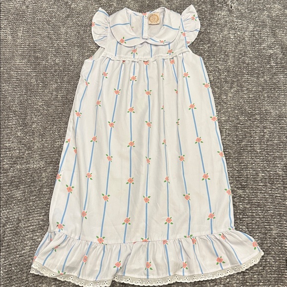 The Beaufort Bonnet Company Other - NWOT The Beaufort Bonnet Co. Floral Striped Sleeveless Dress size 12